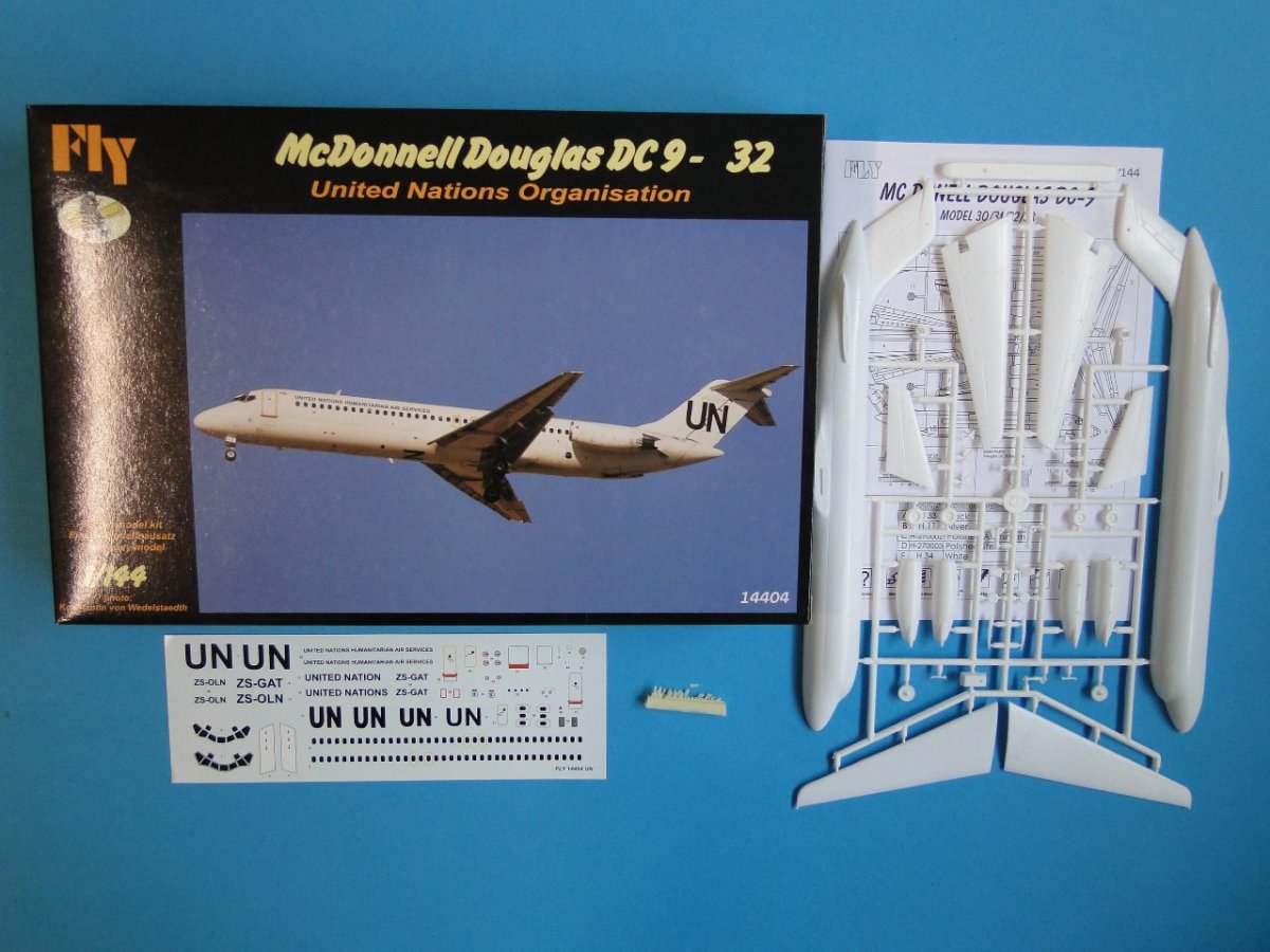 Fly 14404 DC 9-32 UN 1/144 – zdjęcie 2