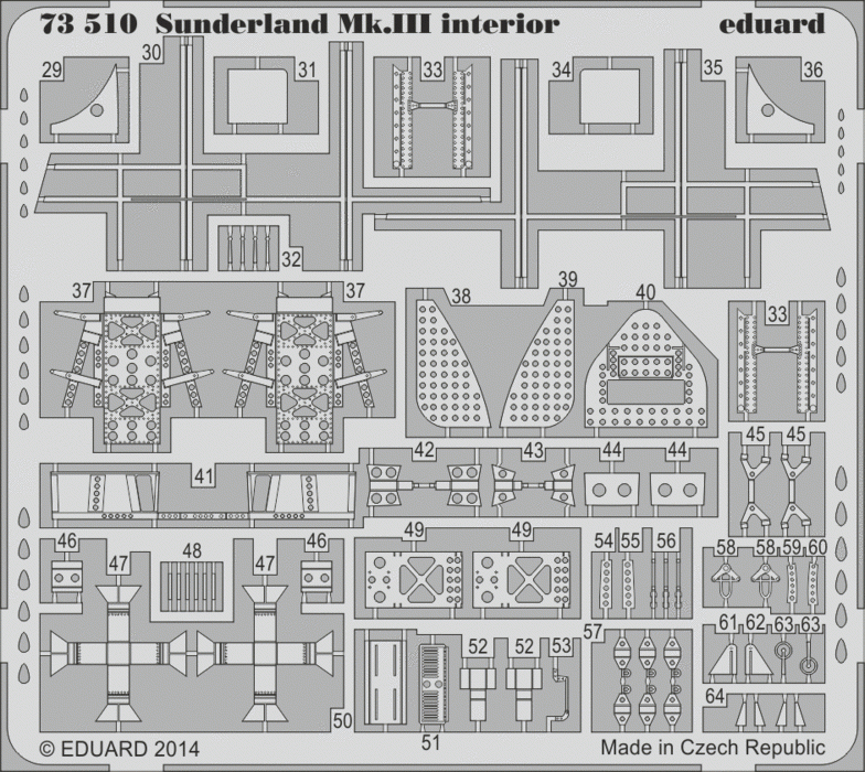 Eduard BIG7289 SUNDERLAND Mk. III 1/72 ITALERI – zdjęcie 4