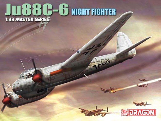 Dragon 5540 Ju-88C-6 Night Fighter 1/48