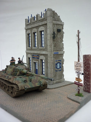RT-Diorama 35197 Diorama-Base: &amp;quot;Street Corner&amp;quot; 1/35 – zdjęcie 7