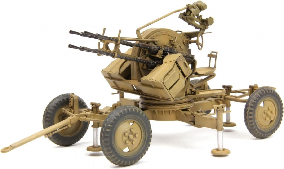 Meng Model SPS-026 Russian Light AA Gun Set ZU-23-2, ZPU-1, ZPU-2, ZPU-4 4-in-1 1/35 – zdjęcie 3