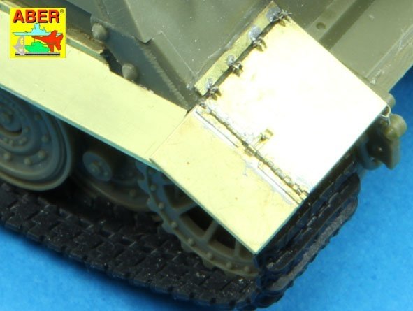 Aber 48049 STURMTIGER (38 cm RW61 Assault mortar) Vol.2 AFV 1/48 – immagine 7