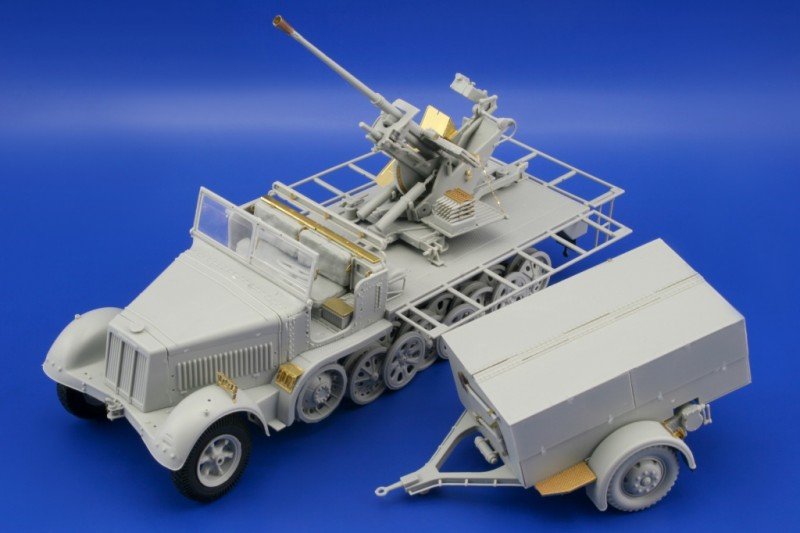 Eduard 36104 Sd. Kfz.7/2 (early) Flak 37 37mm 1/35 Trumpeter – zdjęcie 3