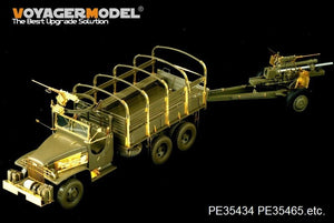 Voyager Model PE35465 WWII U.S. GMC 2.5ton 6X6 Cargo Truck for TAMIYA 35218 1/35 – imagen 17