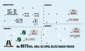 Italeri 6575 Opel Blitz Radio Truck 1/35 – image 2
