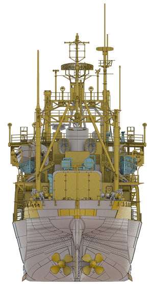 Hasegawa HP001 Antarctic research ship Soya Second Antarctic expedition 1/250 – zdjęcie 8
