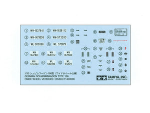 Tamiya 35393 German Schwimmwagen Type 166 Wide Wheel Version 1/35 – zdjęcie 3