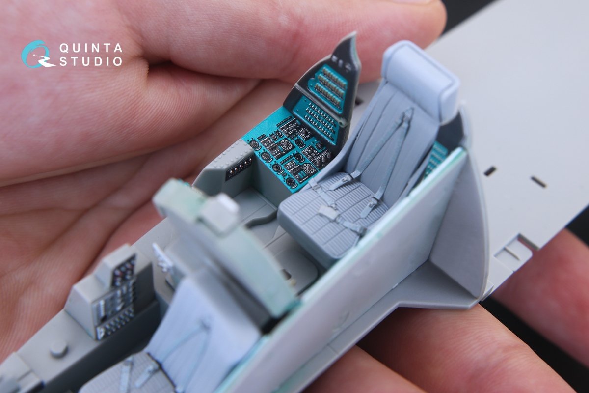 Quinta Studio QD35020 Mi-24V 3D-Printed &amp;amp; coloured Interior on decal paper (for Trumpeter kit) 1/35 – zdjęcie 7
