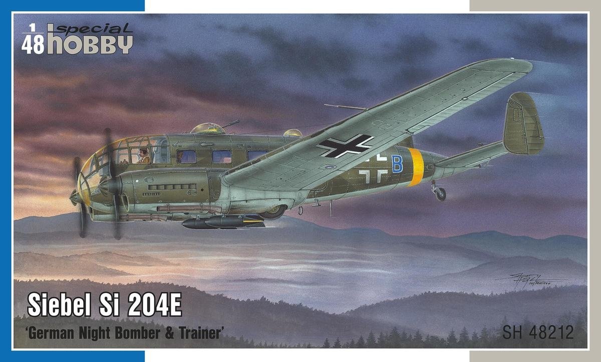 Special Hobby 48212 Siebel Si 204E 'German Night Bomber &amp; Trainer' 1/48