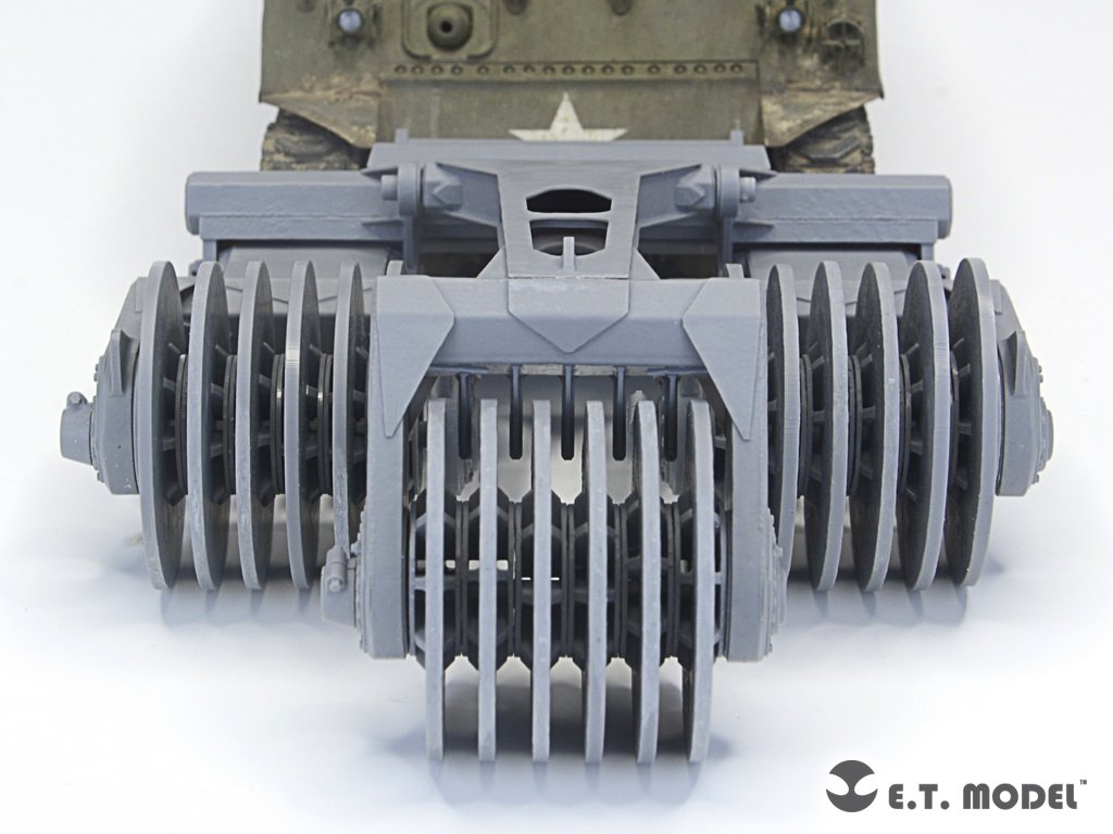 E.T. Model P35-041 WWII US ARMY T1E1 &amp;quot;Earthworm&amp;quot; Mine Exploder (for Late M32B1 Hull) ( 3D Printed ) 1/35 – zdjęcie 6