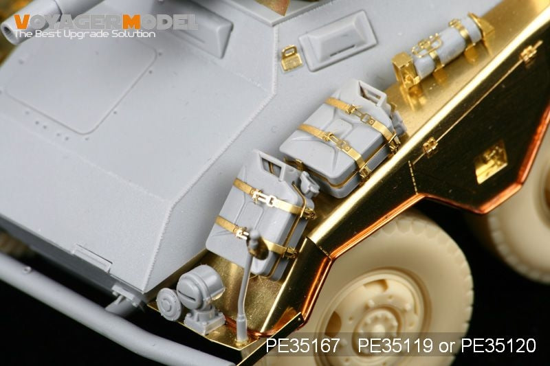 Voyager Model PE35167 WWII Sd.Kfz 234/3 8Rad For DRAGON 6257 1/35 – immagine 4