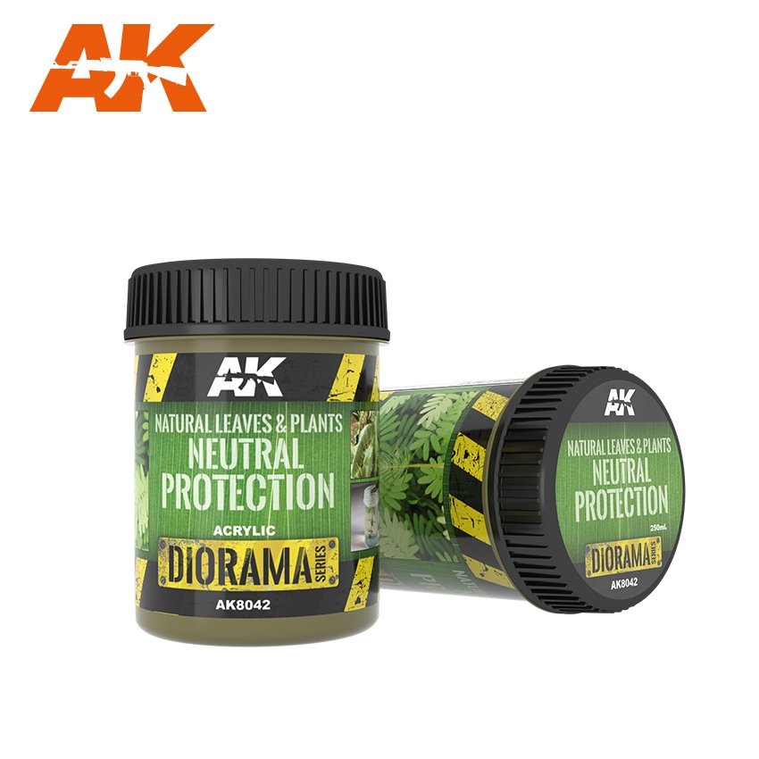 AK Interactive AK8042 FEUILLES ET PLANTES NATURELLES PROTECTION NEUTRE 250 ml