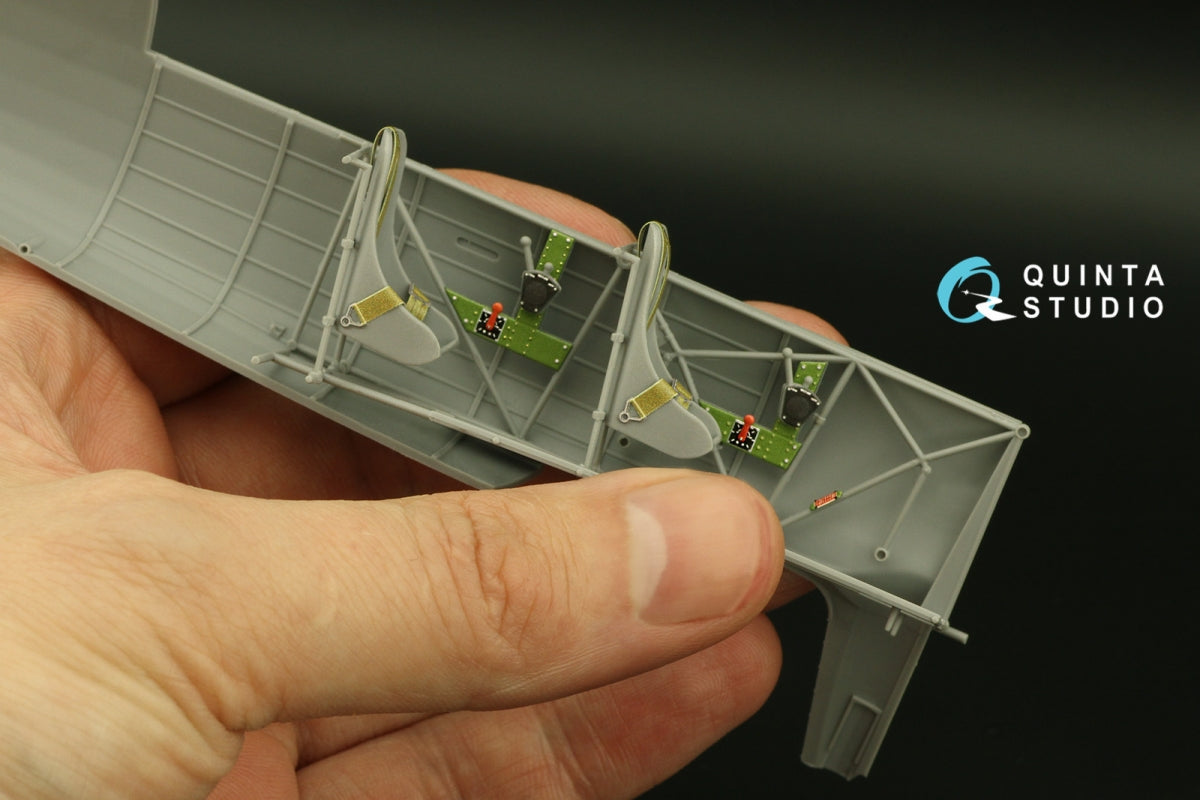 Quinta Studio QD32152 PT-13/N2S-2/5 Kaydet 3D-Printed &amp;amp; colored Interior on decal paper (ICM) 1/32 – image 6