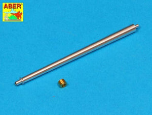 Aber 35L-138 US 76 mm M1A2 barrel with thread protector for Sherman M4 series tanks with M62 mount Tasca (1/35)