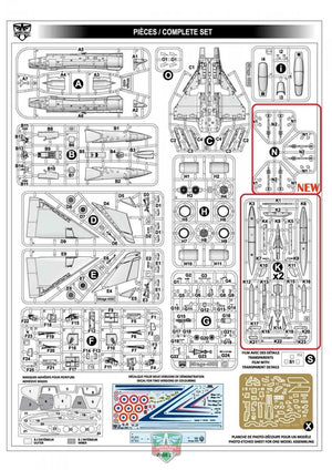 Modelsvit 72053 Mirage 4000 (upgraded version) 1/72 – Bild 5