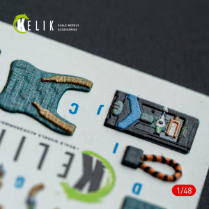 KELIK K48151 HARRIER GR3 - interior 3D decals for Kinetic kit 1/48 – Bild 4