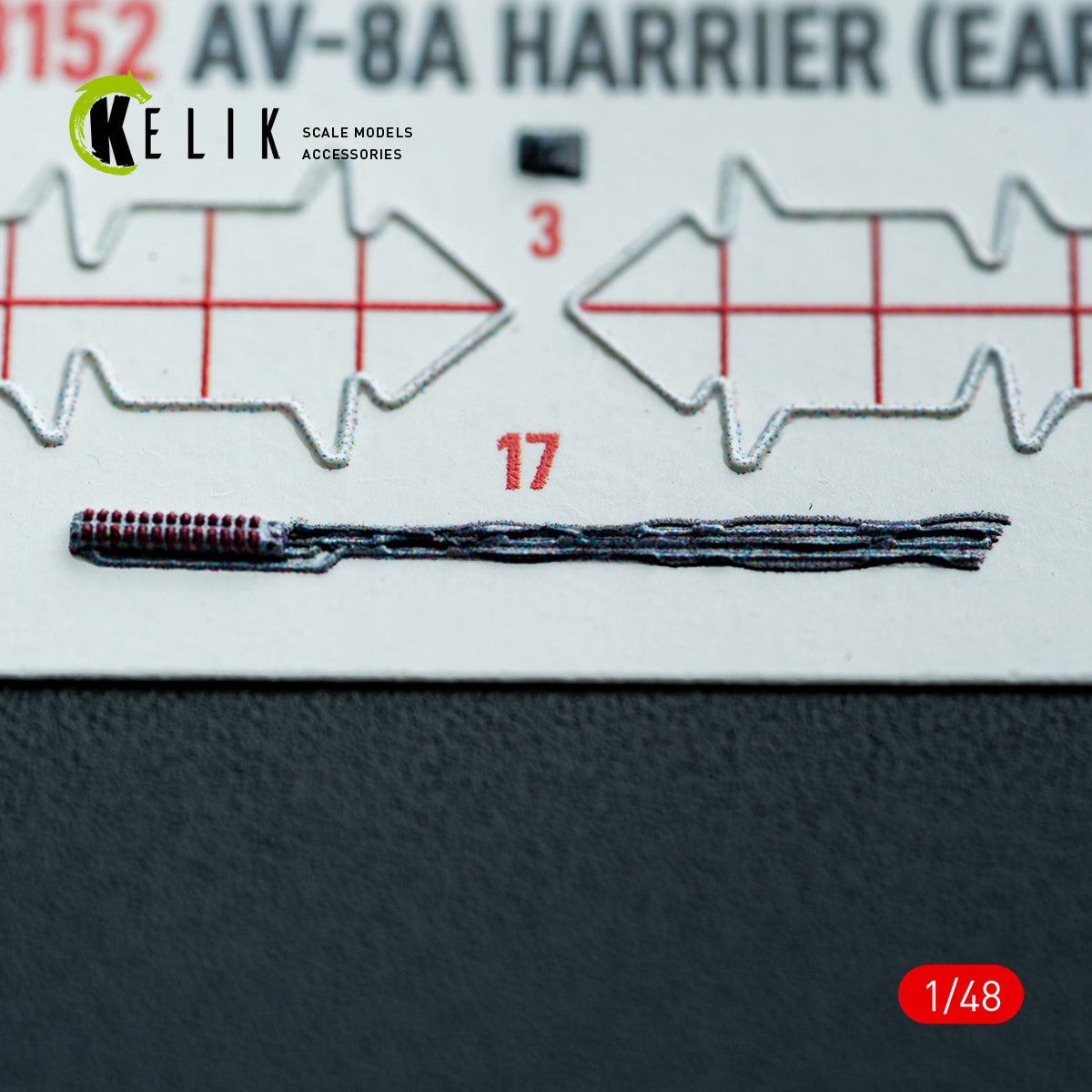 KELIK K48152 AV-8A HARRIER (Early) -interior 3D decals for Kinetic kit 1/48 – image 4