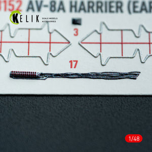 KELIK K48152 AV-8A HARRIER (Early) -interior 3D decals for Kinetic kit 1/48 – image 4