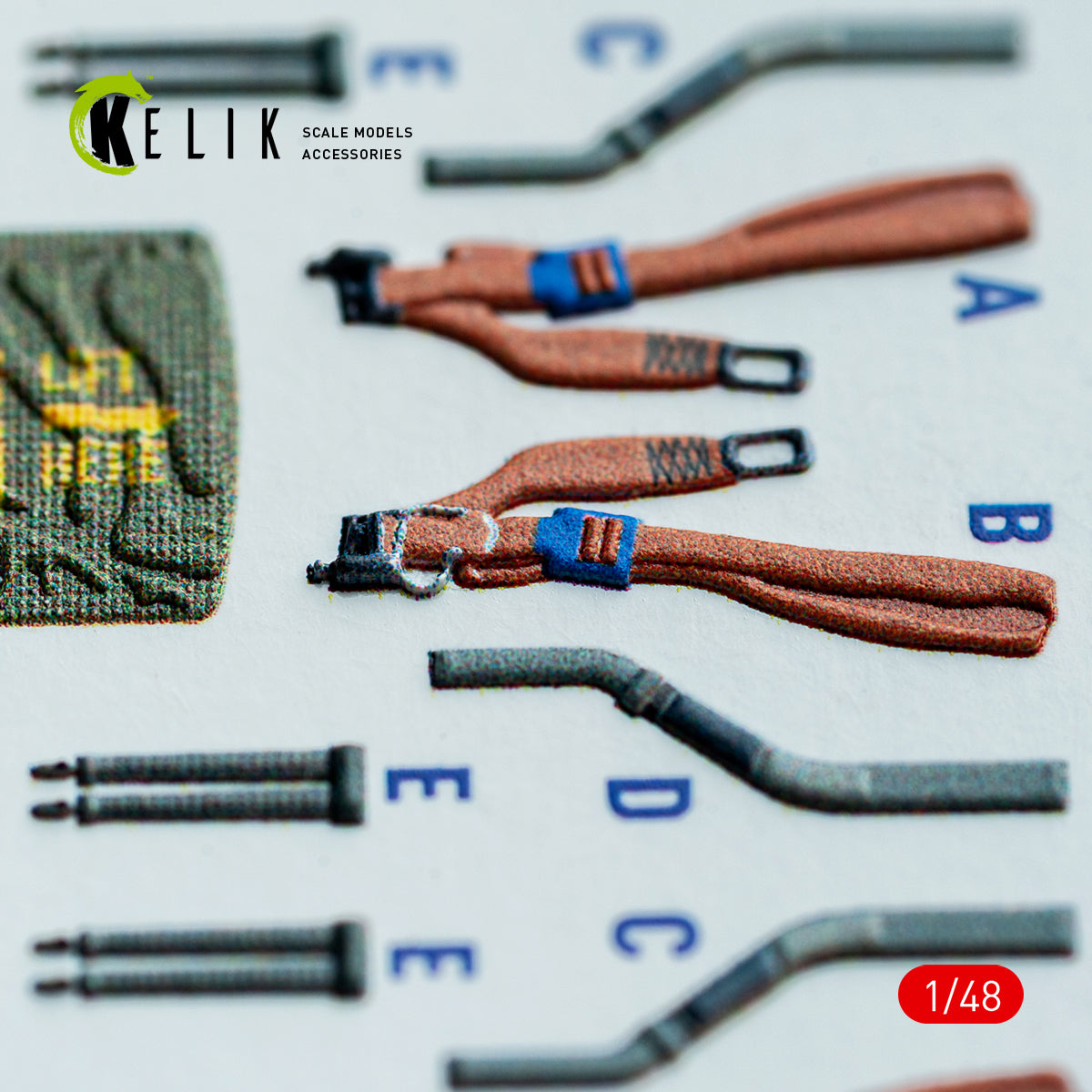 KELIK K48146 RF-4E - interior 3D decals for Hasegawa kit 1/48 – image 6