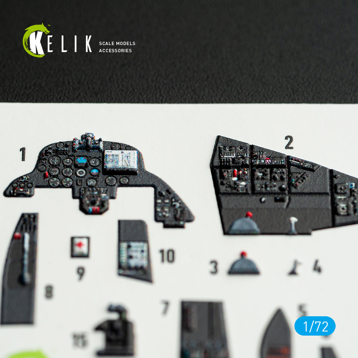 KELIK K72238 Mi-35/24 - interior 30 decals for Italeri kit 1/72 – Bild 4
