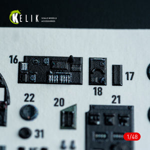 KELIK K48162 Hampden B.Mk.1 - interior 3D decals for ICM kit 1/48 – image 5