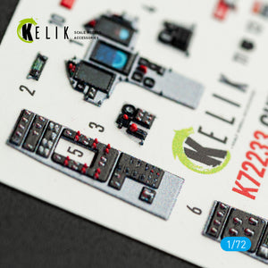 KELIK K72233 Chinese1-10B - interior 3D decals for Trumpeter kit 1/72 – immagine 4