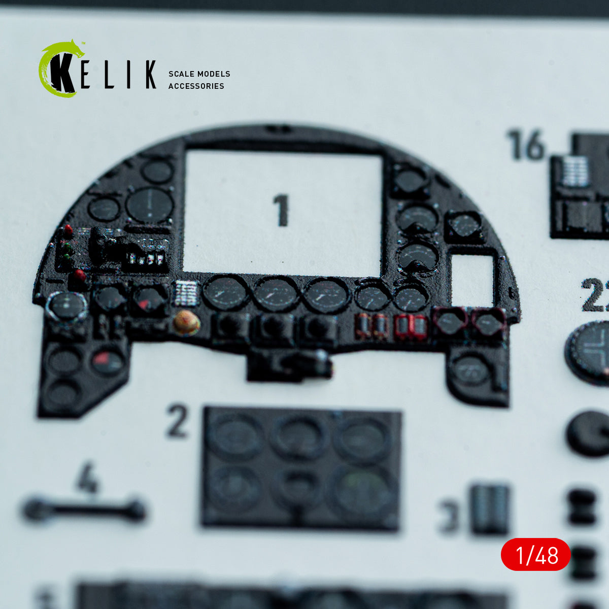 KELIK K48162 Hampden B.Mk.1 - interior 3D decals for ICM kit 1/48 – image 6
