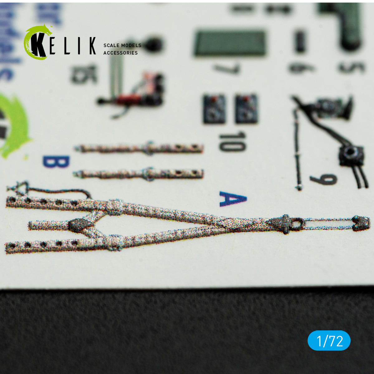 KELIK K72237 Spitfire PR A/B/E Types - interior 3D decals for IBG Models kit 1/72 – zdjęcie 5