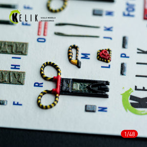 KELIK K48147 F-41/S - interior 30 decals for Hasegawa kit 1/48 – immagine 8