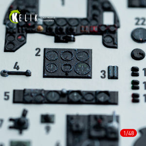KELIK K48162 Hampden B.Mk.1 - interior 3D decals for ICM kit 1/48 – image 7