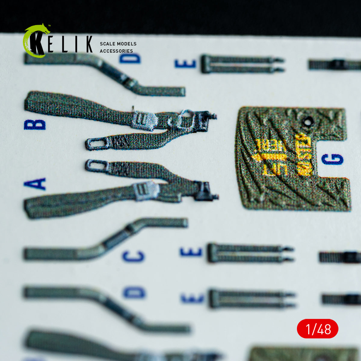KELIK K48147 F-41/S - interior 30 decals for Hasegawa kit 1/48 – immagine 9