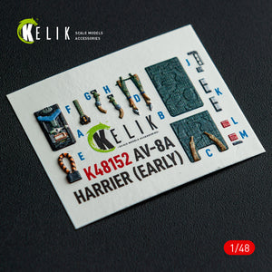 KELIK K48152 AV-8A HARRIER (Early) -interior 3D decals for Kinetic kit 1/48 – image 13