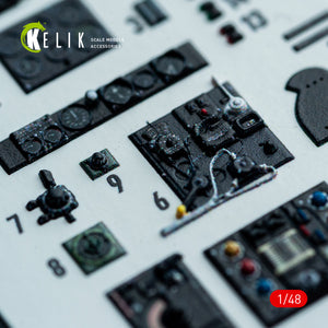 KELIK K48162 Hampden B.Mk.1 - interior 3D decals for ICM kit 1/48 – image 9