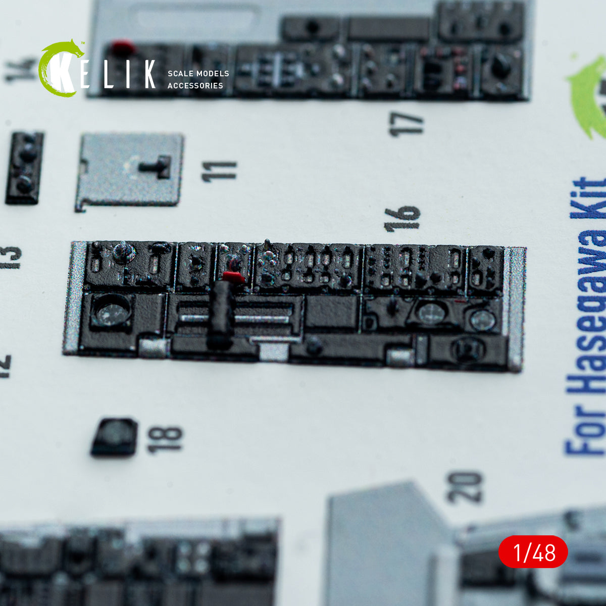 KELIK K48146 RF-4E - interior 3D decals for Hasegawa kit 1/48 – image 13