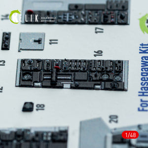 KELIK K48146 RF-4E - interior 3D decals for Hasegawa kit 1/48 – image 13