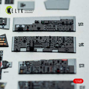 KELIK K48148 F-4E - interior 3D decals for Hasegawa kit 1/48 – image 12