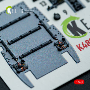 KELIK K48152 AV-8A HARRIER (Early) -interior 3D decals for Kinetic kit 1/48 – image 17