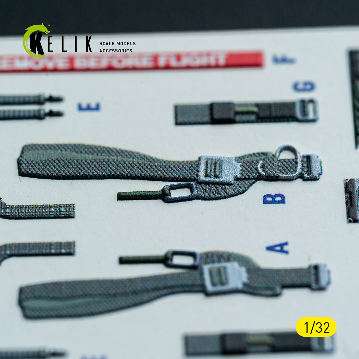 KELIK K32049 F-4D - interior 3D decals for Tamiya kit 1/32 – image 3
