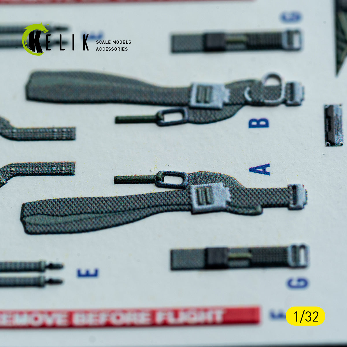 KELIK K32049 F-4D - interior 3D decals for Tamiya kit 1/32 – image 5