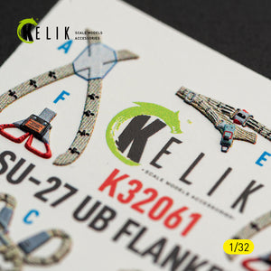 KELIK K32061 SU-27UB Flanker C - interior 3D decals for Trumpeter kit 1/32 – obrázek 5