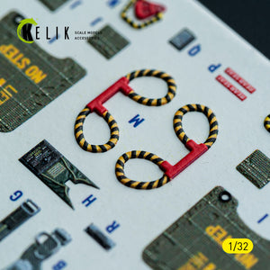 KELIK K32049 F-4D - interior 3D decals for Tamiya kit 1/32 – image 10