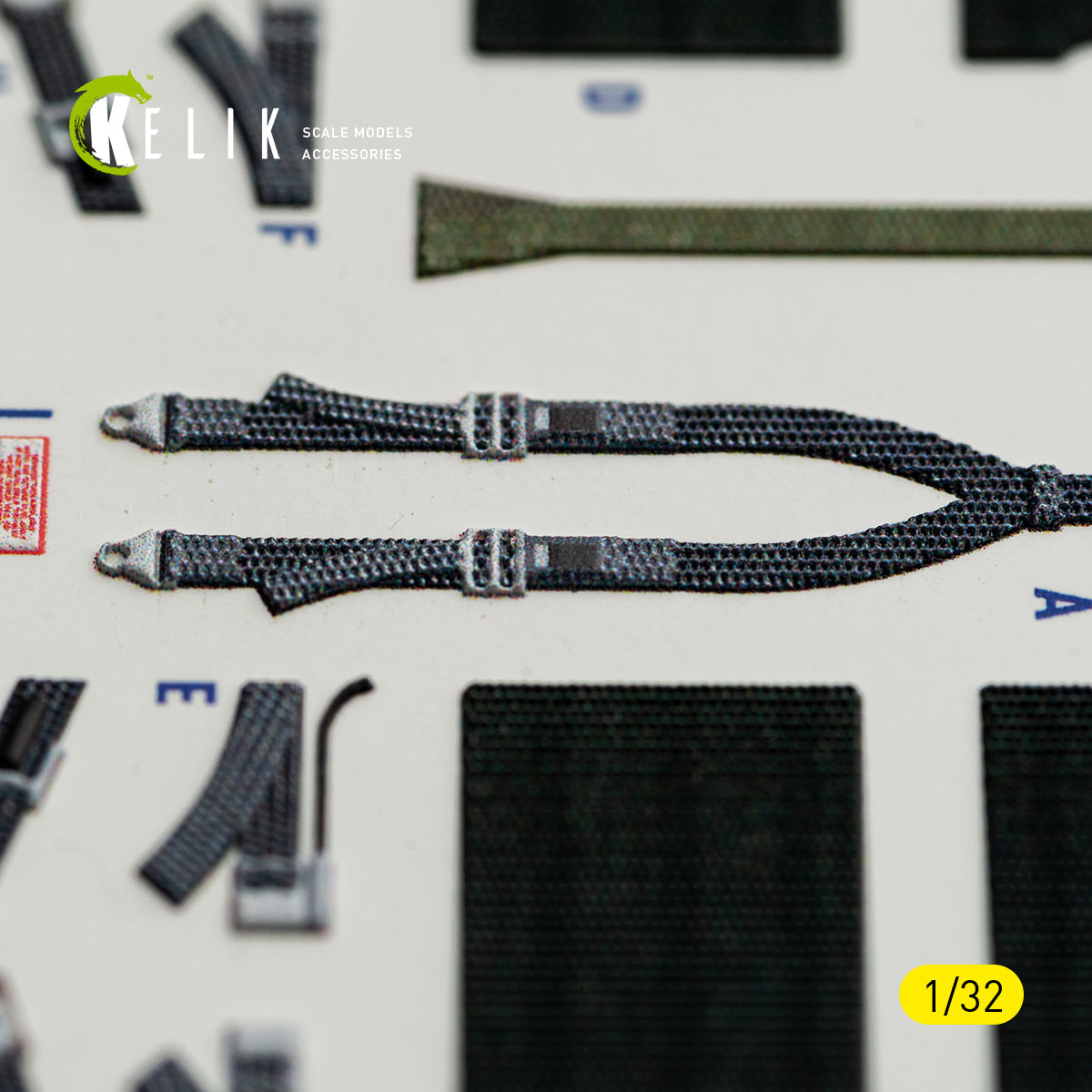 KELIK K32059 F-5F - interior 3D decals for Kitty Hawk/Zimi models kit 1/32 – obrázek 10