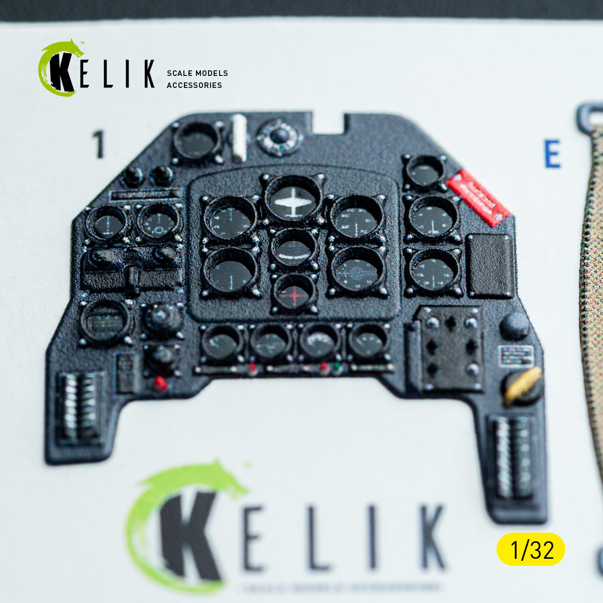 KELIK K32047 Ju-87G - interior 3D decals for Hasegawa kit 1/32 – immagine 3