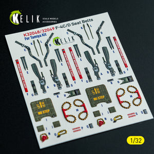KELIK K32049 F-4D - interior 3D decals for Tamiya kit 1/32 – image 14