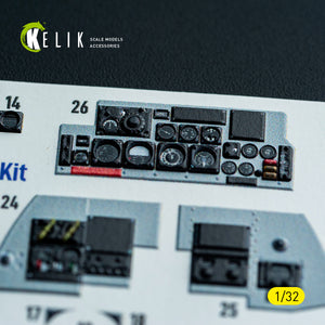 KELIK K32049 F-4D - interior 3D decals for Tamiya kit 1/32 – image 15