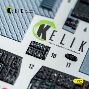 KELIK K32052 F-15C MSIP II - interior 3D decals for Tamiya kit 1/32 – zdjęcie 13