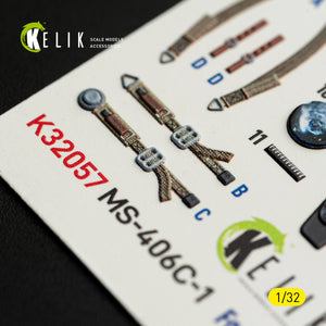 KELIK K32057 MS-406C-1 - interior 30 decals for Special Hobby kit 1/32 – image 7