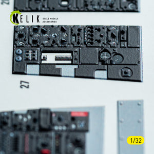 KELIK K32048 F-4C - interior 3D decals for Tamiya kit 1/32 – immagine 13