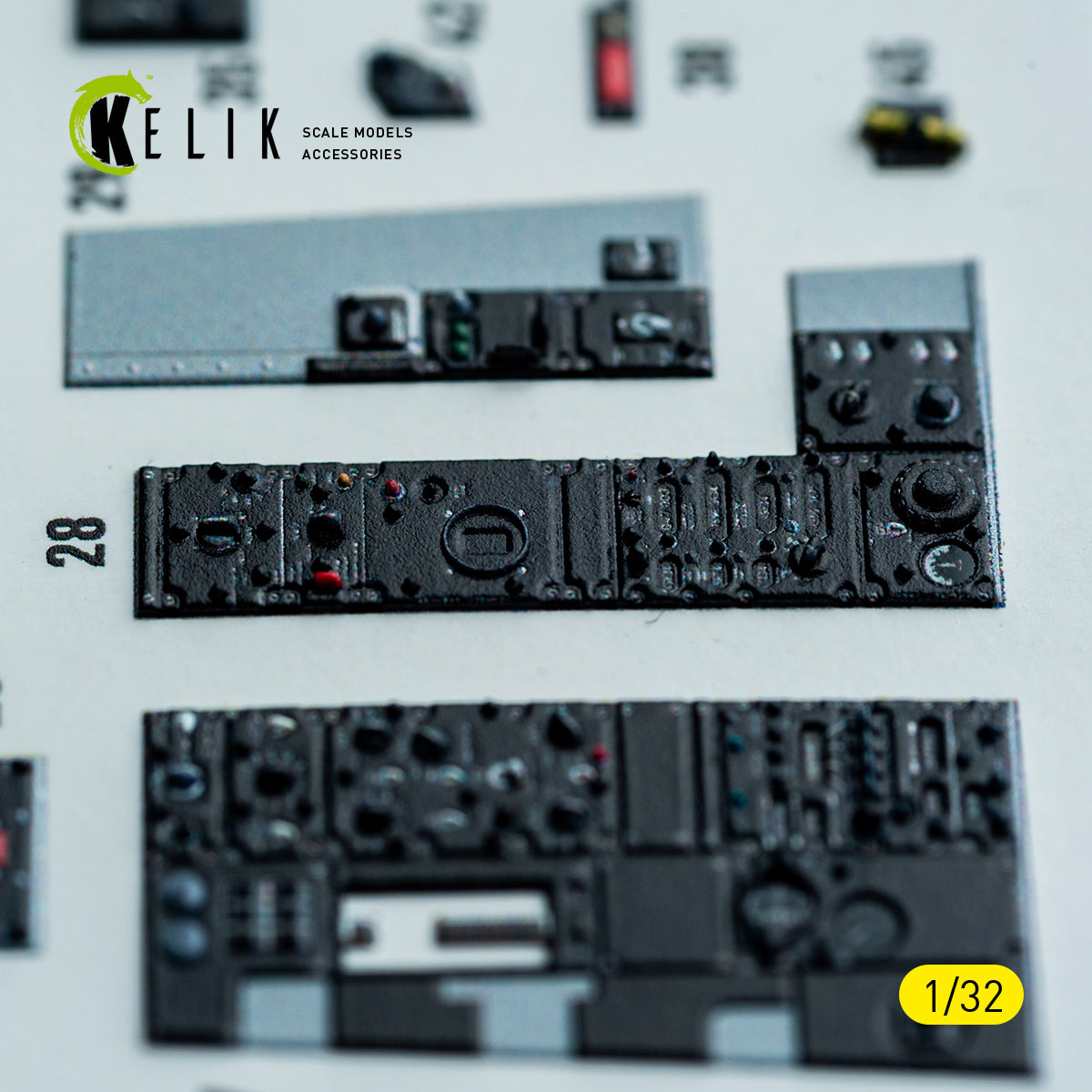 KELIK K32049 F-4D - interior 3D decals for Tamiya kit 1/32 – image 8