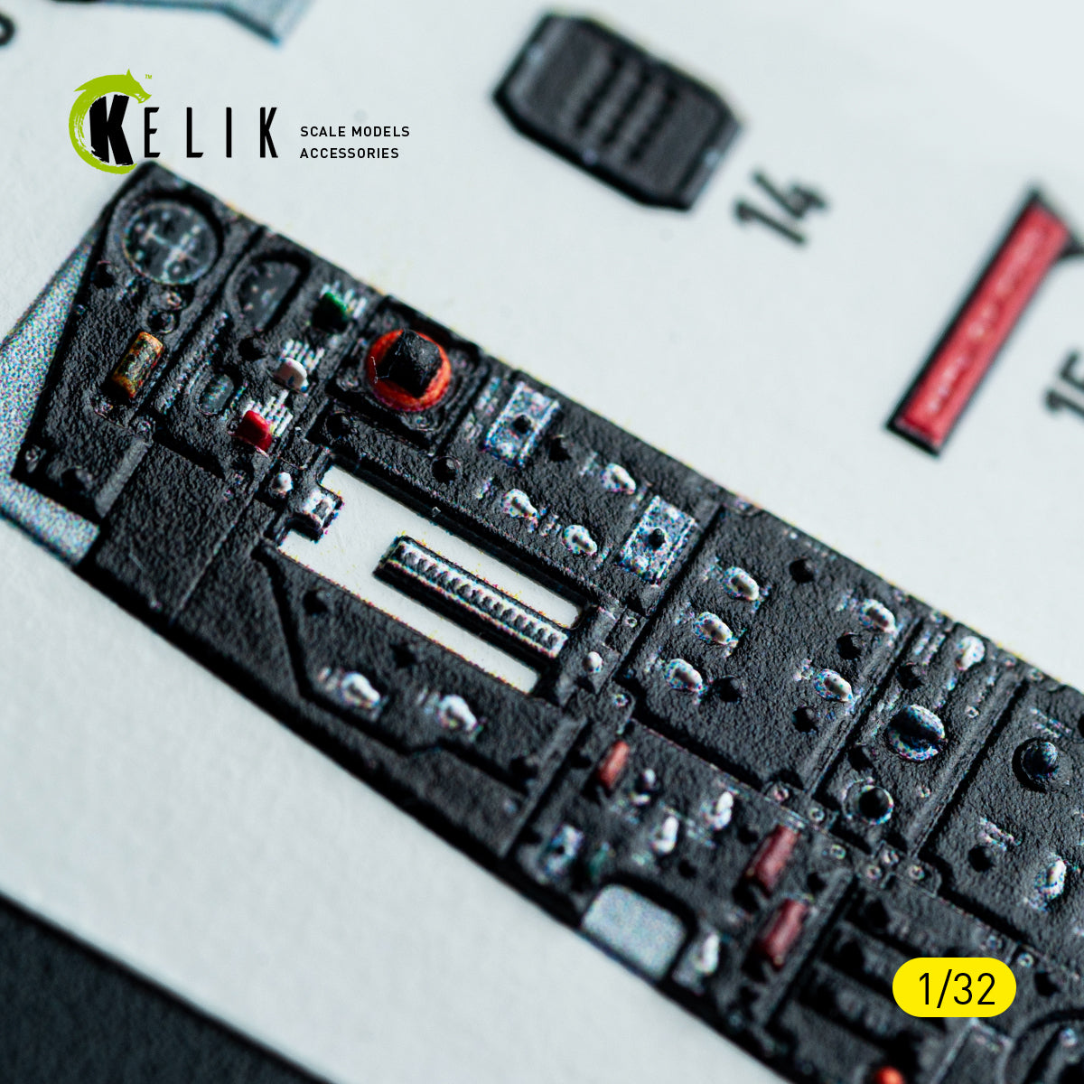KELIK K32048 F-4C - interior 3D decals for Tamiya kit 1/32 – immagine 14